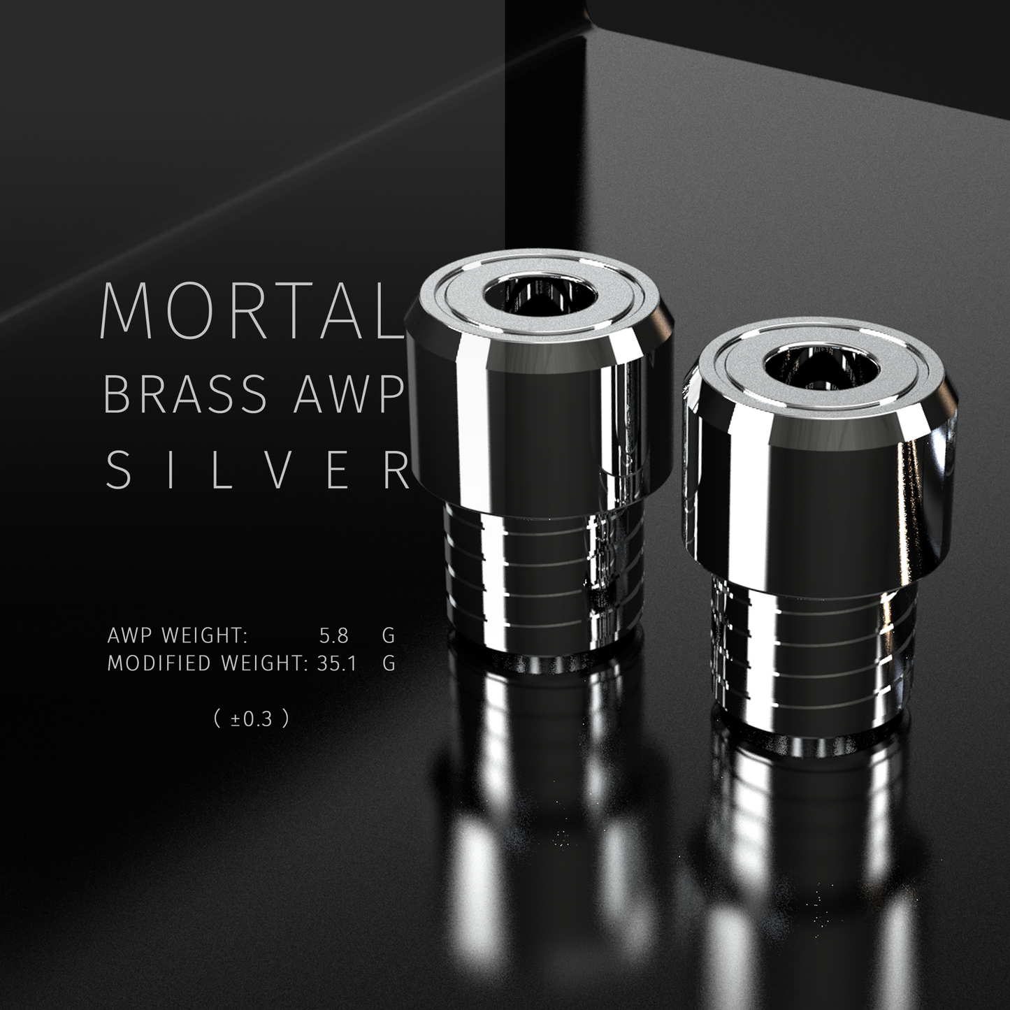 MORTAL BRASS AWP(Additional Weight Parts Components)