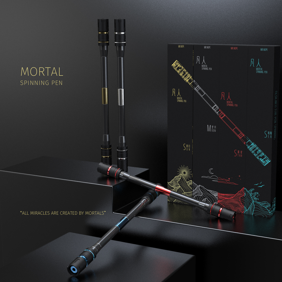 SPINNING PEN - MORTAL – Mr.Nope SPINNING PEN - MORTAL – Mr.Nope