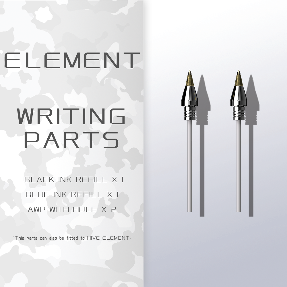 CAMO & HIVE ELEMENT SERIES WRITING PART